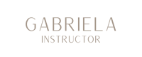 the logo for gabriela instructor